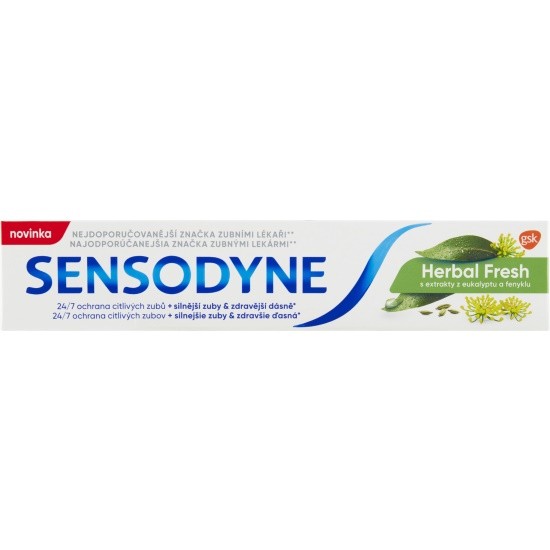 Sensodyne ZP Herbal Fresh 75ml - Kosmetika Ústní hygiena Zubní pasty